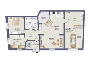 Grundriss Erdgeschoss