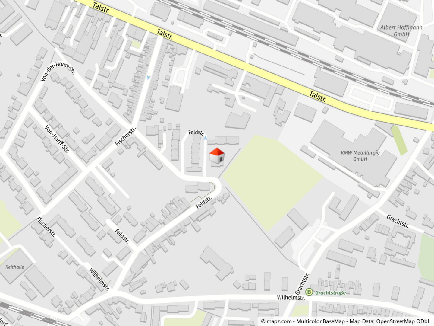 Geolyzer Kartenausschnitt