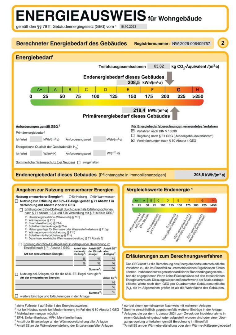 ENERGIEAUSWEIS